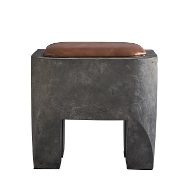 Sculpt Stool - Concrete